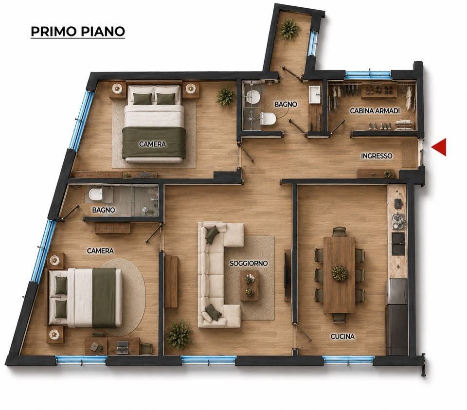 Appartamento Giovanna | Parma - Appartamenti & Case - Parma Centro